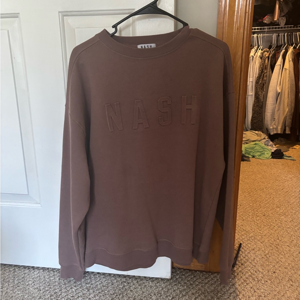 Nash Women's Crewneck Sweater - Chocolate Brown